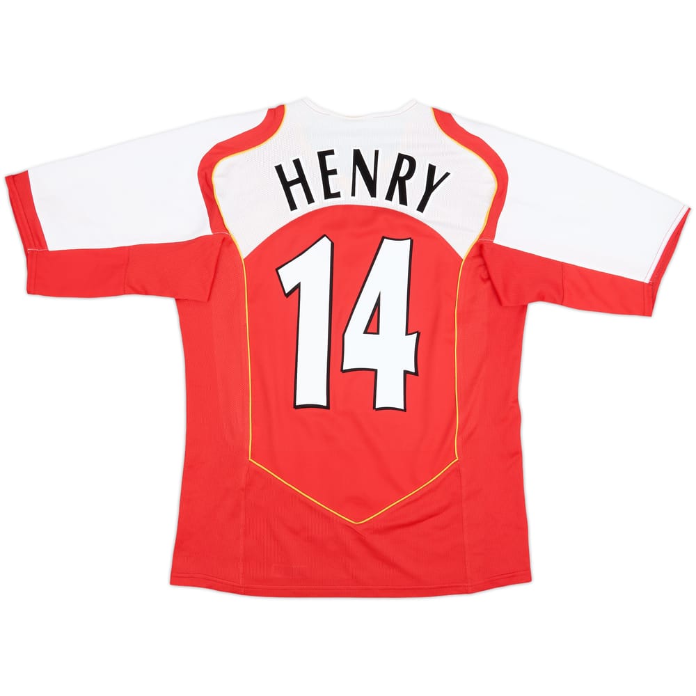 2004-05 Arsenal Home Shirt Henry #14 - 8/10 - (M)