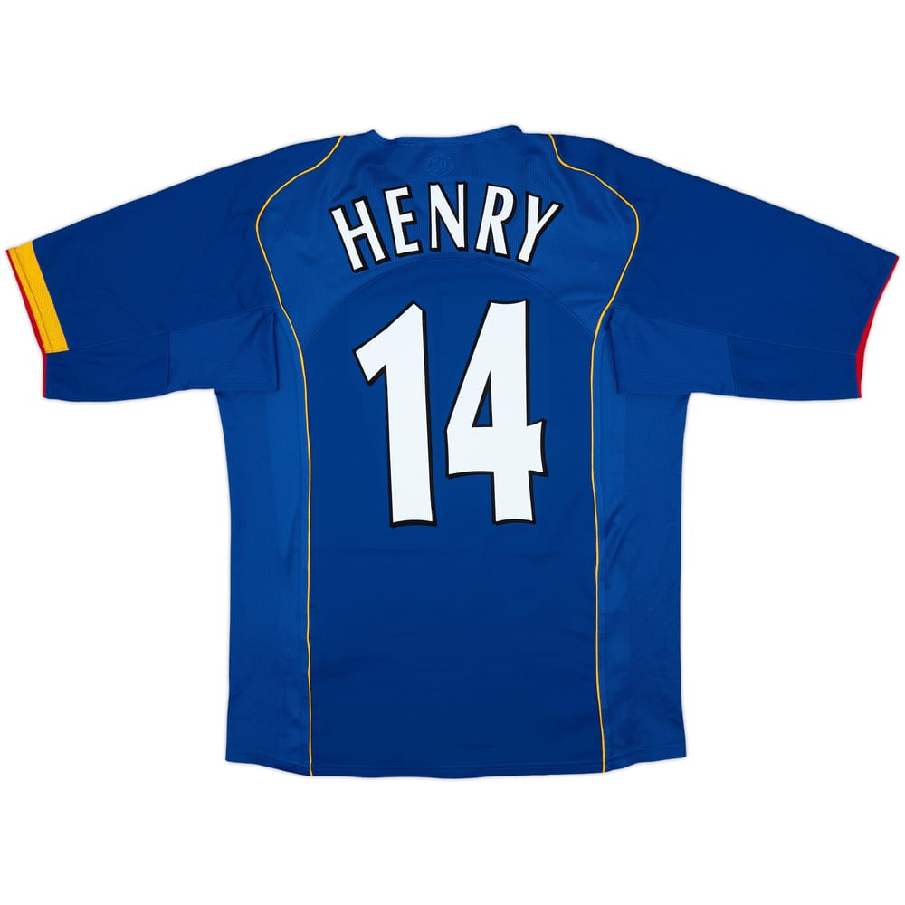 2004-06 Arsenal Away Shirt Henry #14 - 8/10 - (M)