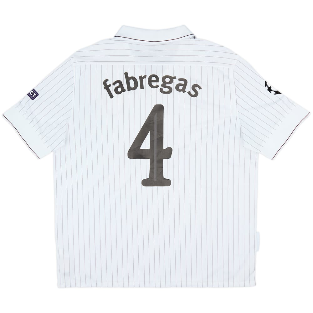 2009-10 Arsenal Third Shirt Fabregas #4 - 8/10 - (XL)