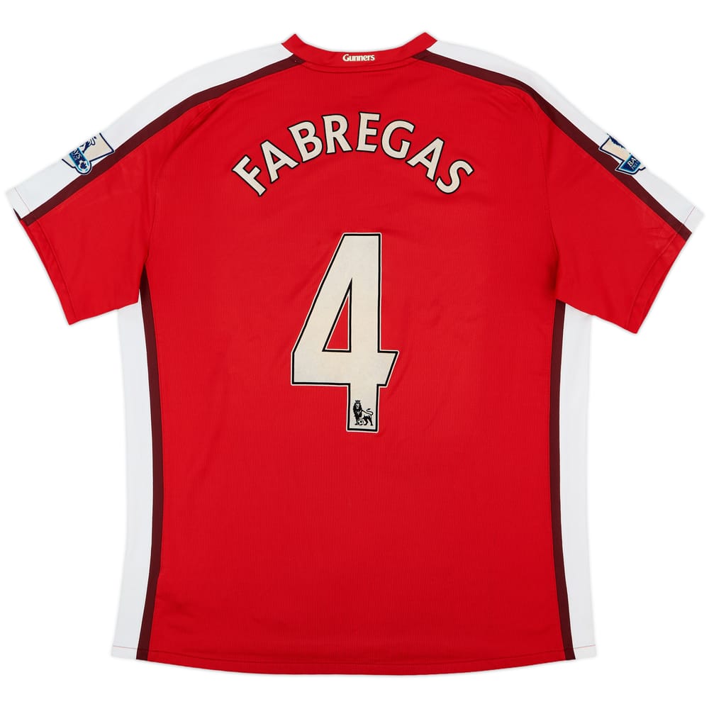 2008-10 Arsenal Home Shirt Fabregas #4 - 8/10 - (XXL)