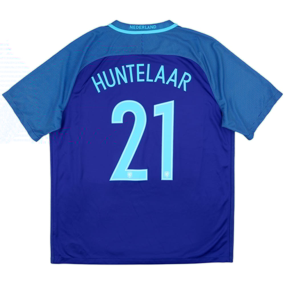 2016 Netherlands Away Shirt Huntelaar #21 - 9/10 - (XL)