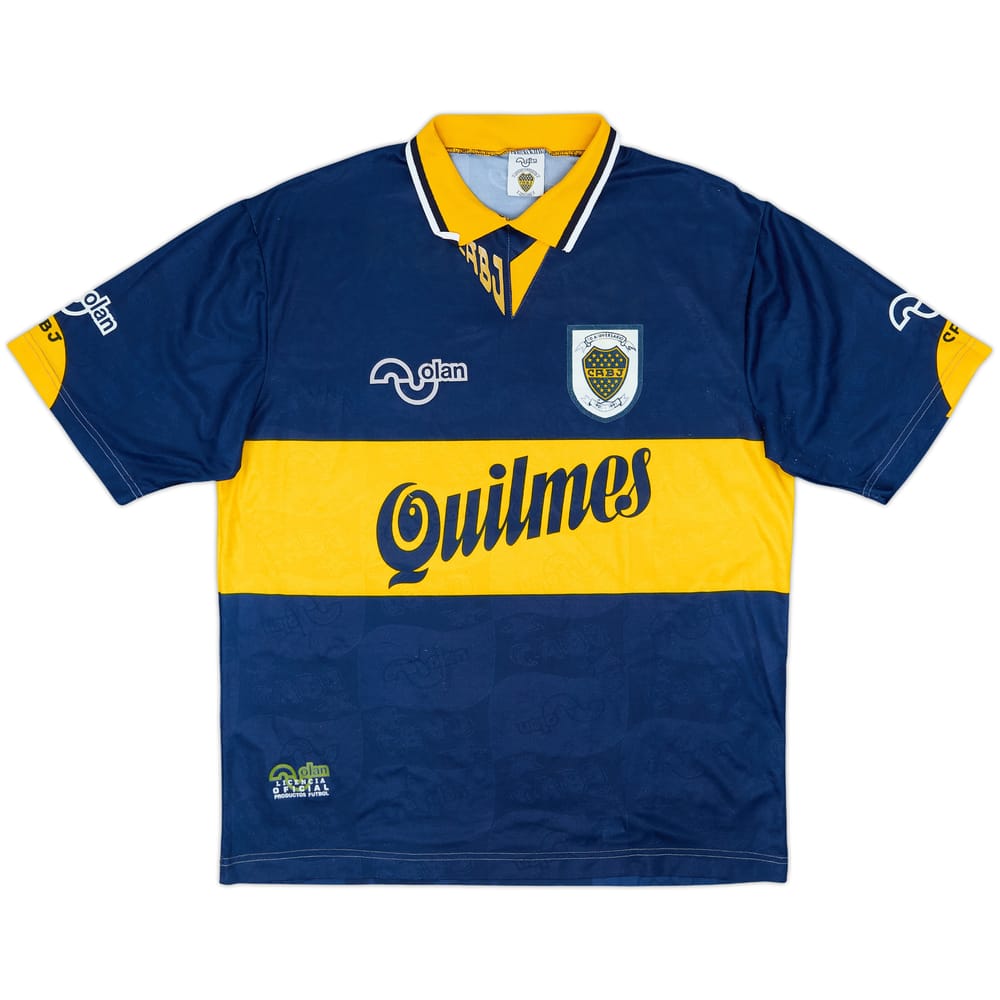 1995-97 Boca Juniors Home Shirt - 6/10 - (L)