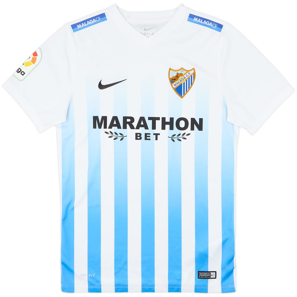 2016-17 Malaga Home Shirt - 8/10 - (S)