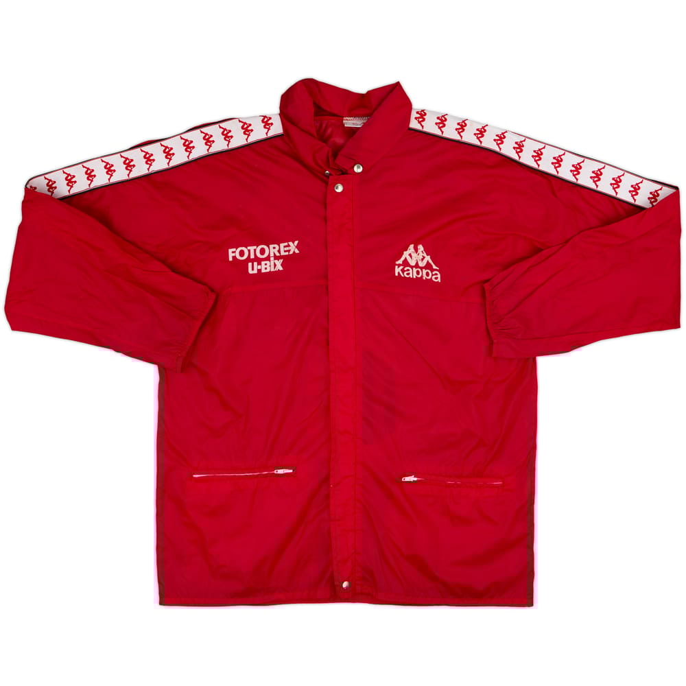 1988-90 AC Milan Kappa Hooded Rain Jacket - 6/10 - (L)