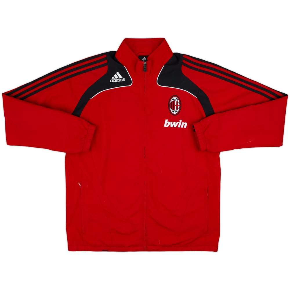 2008-09 AC Milan adidas Track Jacket - 7/10 - (L)