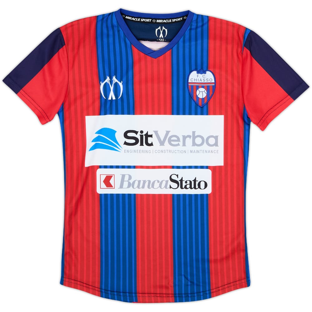 2018-19 Chiasso Youth Match Issue Home Shirt #4