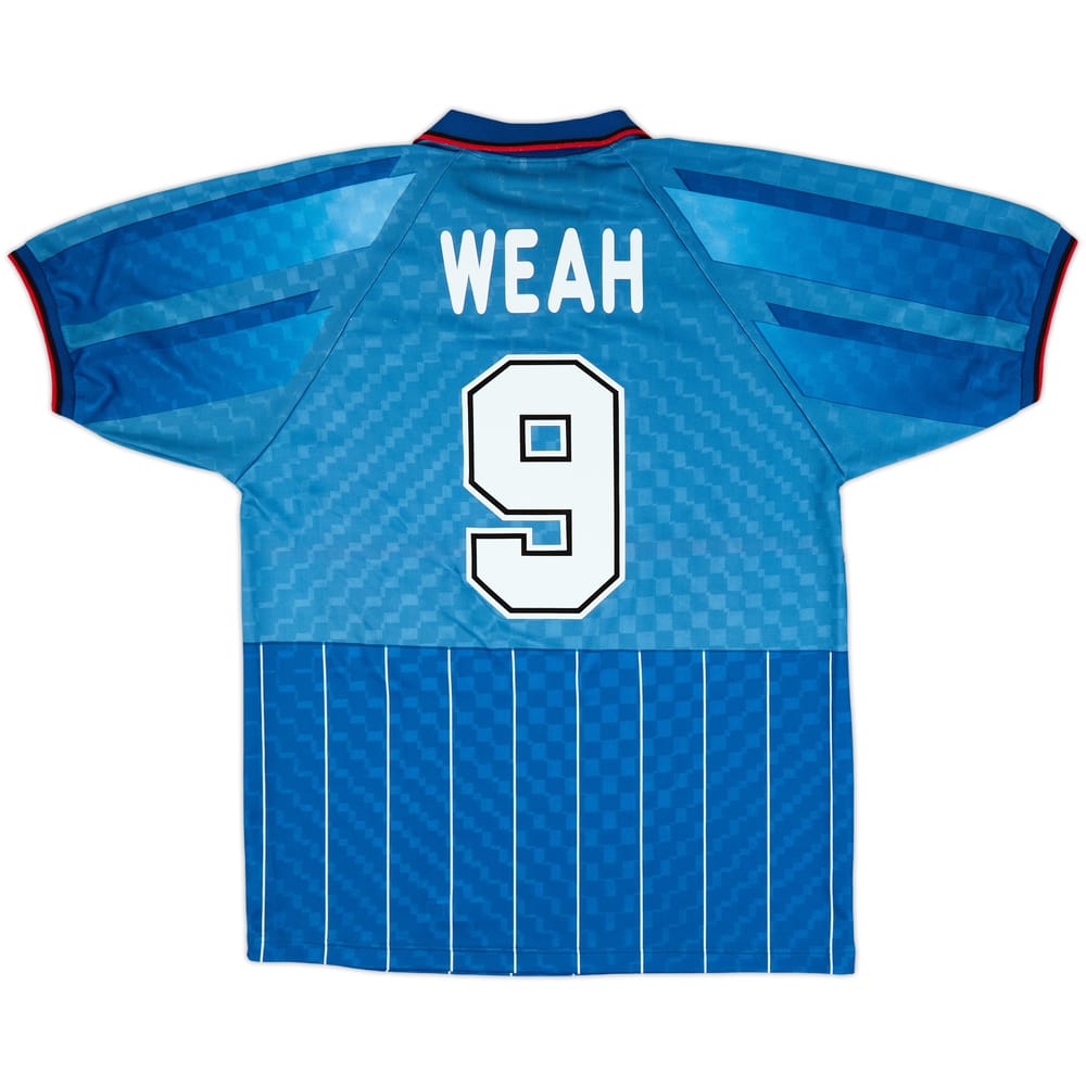 1995-96 AC Milan Fourth Shirt Weah #9 - 8/10 - (M)