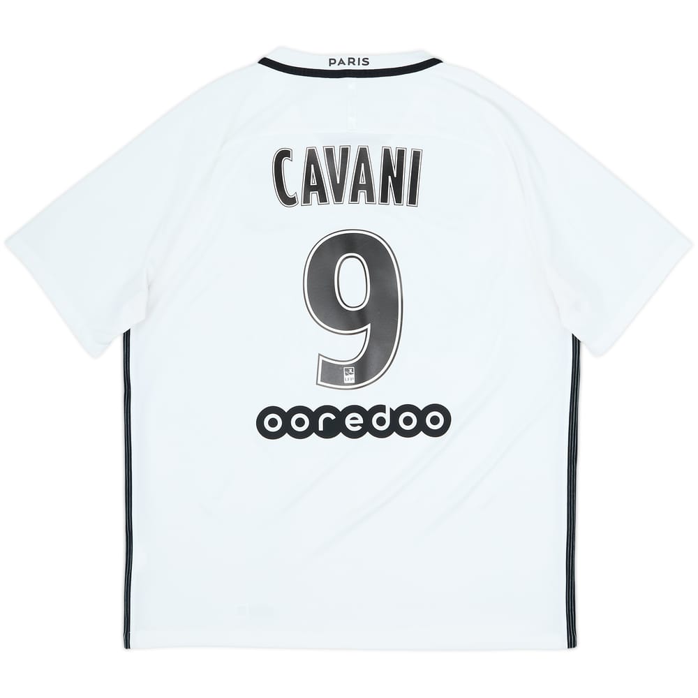2016-17 Paris Saint-Germain Third Shirt Cavani #9 - 8/10 - (XL)