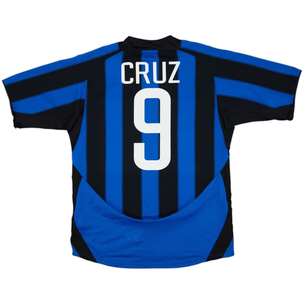 2003-04 Inter Milan Home Shirt Cruz #9 - 9/10 - (M)