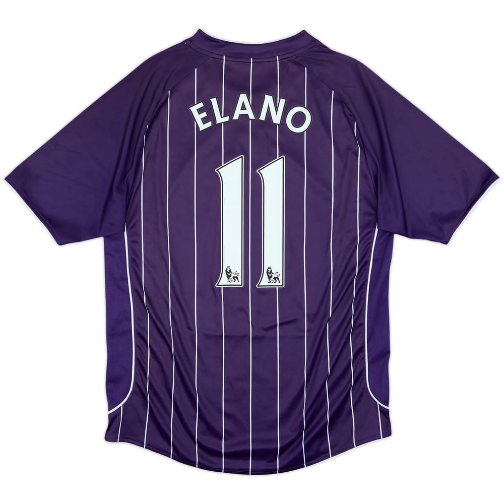 2007-08 Manchester City Away Shirt Elano #11 - 8/10 - (L)
