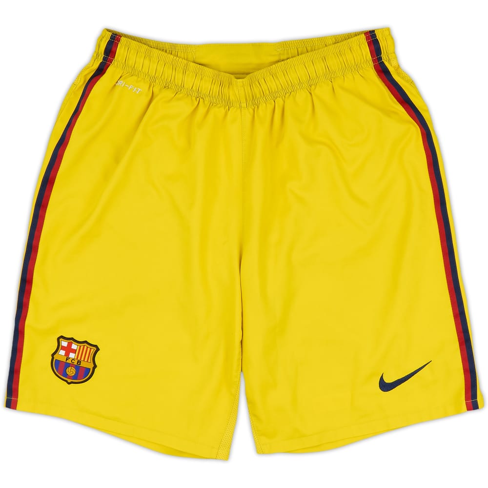 2012-13 Barcelona Away Shorts - 9/10 - (L)