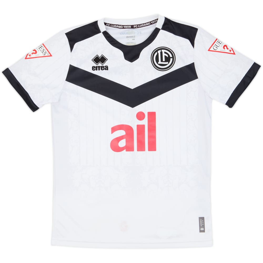 2022-23 Lugano Away Shirt #6 - 6/10 - (XS)