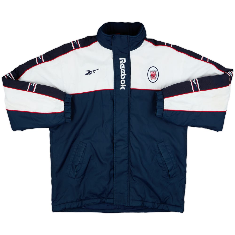 1998-99 Liverpool Reebok Padded Bench Coat - 7/10 - (M)