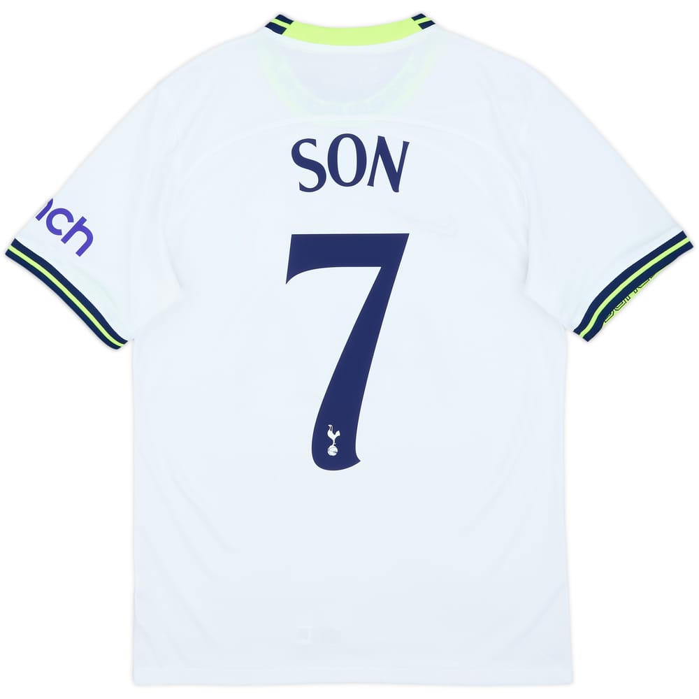 2022-23 Tottenham Home Shirt Son #7 - 9/10 - (S)