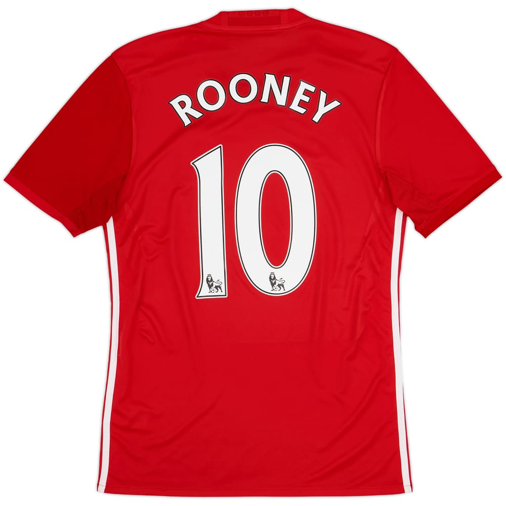 2016-17 Manchester United Home Shirt Rooney #10 - 6/10 - (S)