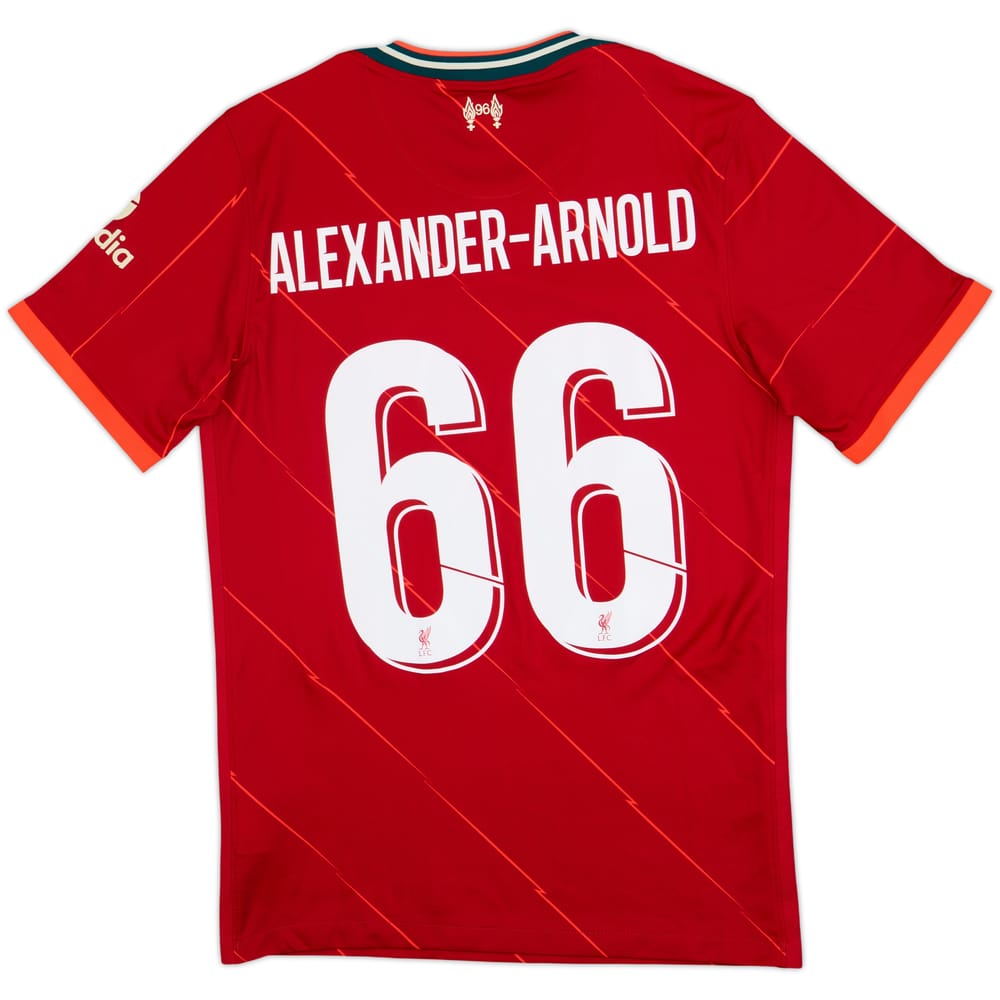 2021-22 Liverpool Home Shirt Alexander-Arnold #66 - 6/10 - (S)