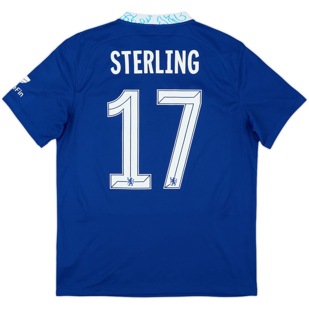2022-23 Chelsea Home Shirt Sterling #17 - 10/10 - (M)
