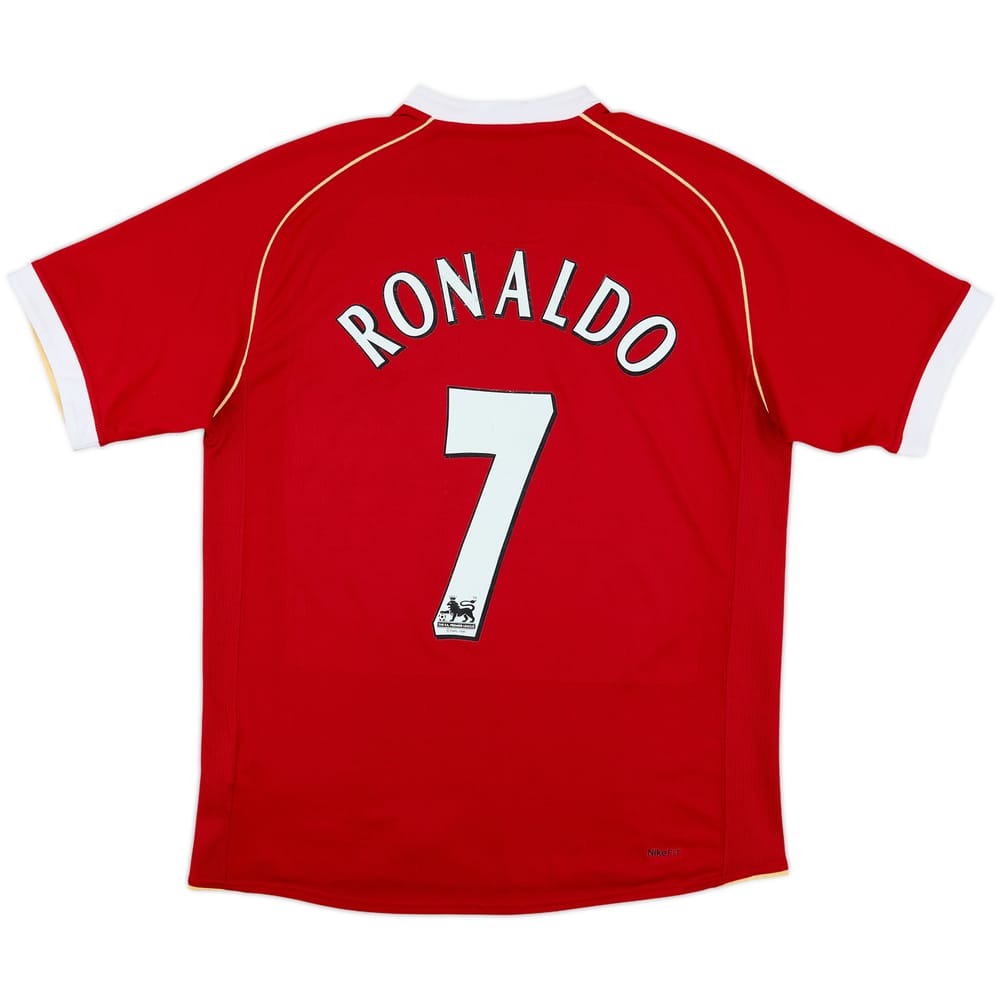 2006-07 Manchester United Home Shirt Ronaldo #7 - 6/10 - (M)