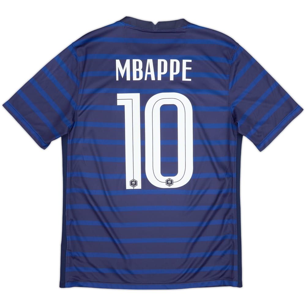 Camiseta de local de Francia 2020-21 Mbappe #10 - 8/10 - (M)