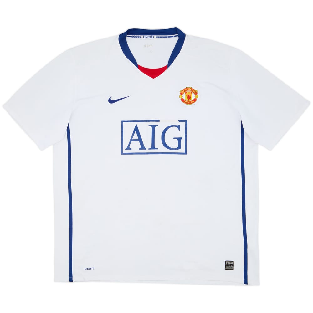 2008-10 Manchester United Away Shirt - 4/10 - (XXL)