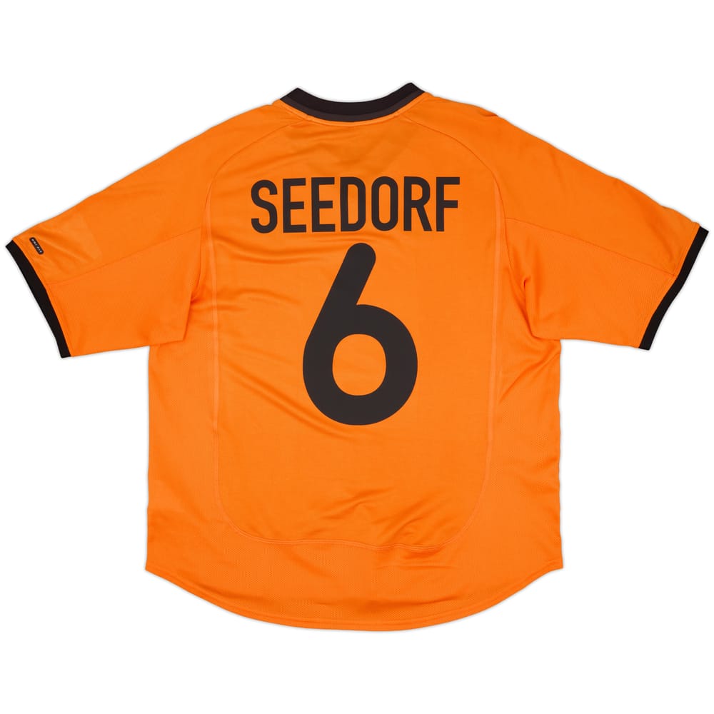 2000-02 Netherlands Home Shirt Seedorf #6 - 6/10 - (L)