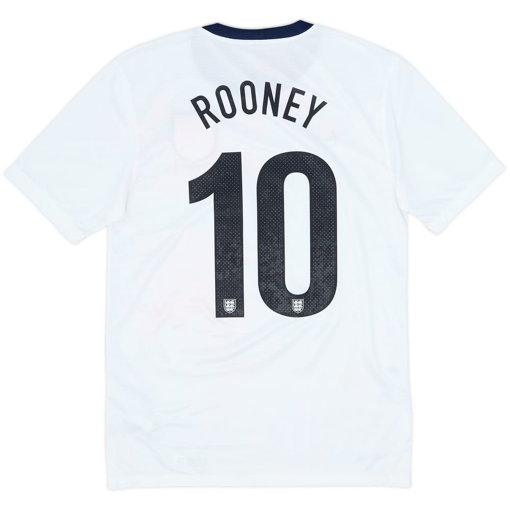 2013 England 150th Anniversary Home Shirt Rooney #10 - 6/10 - (S)