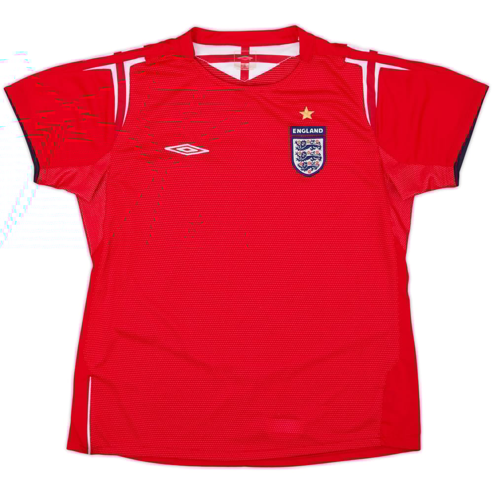 2004-06 England Away Shirt - 9/10 - (Women's M)