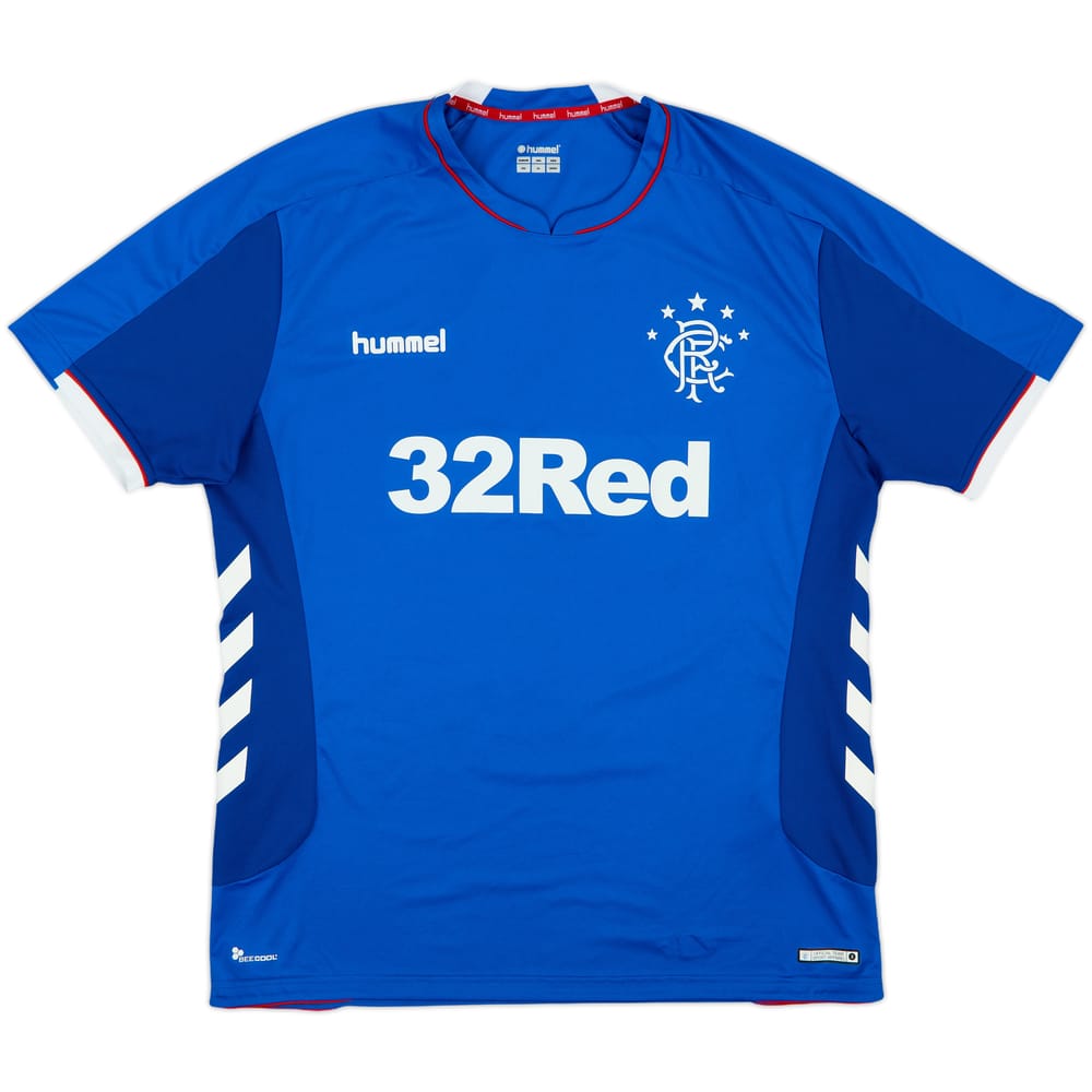 2018-19 Rangers Home Shirt - 10/10 - (XXL)