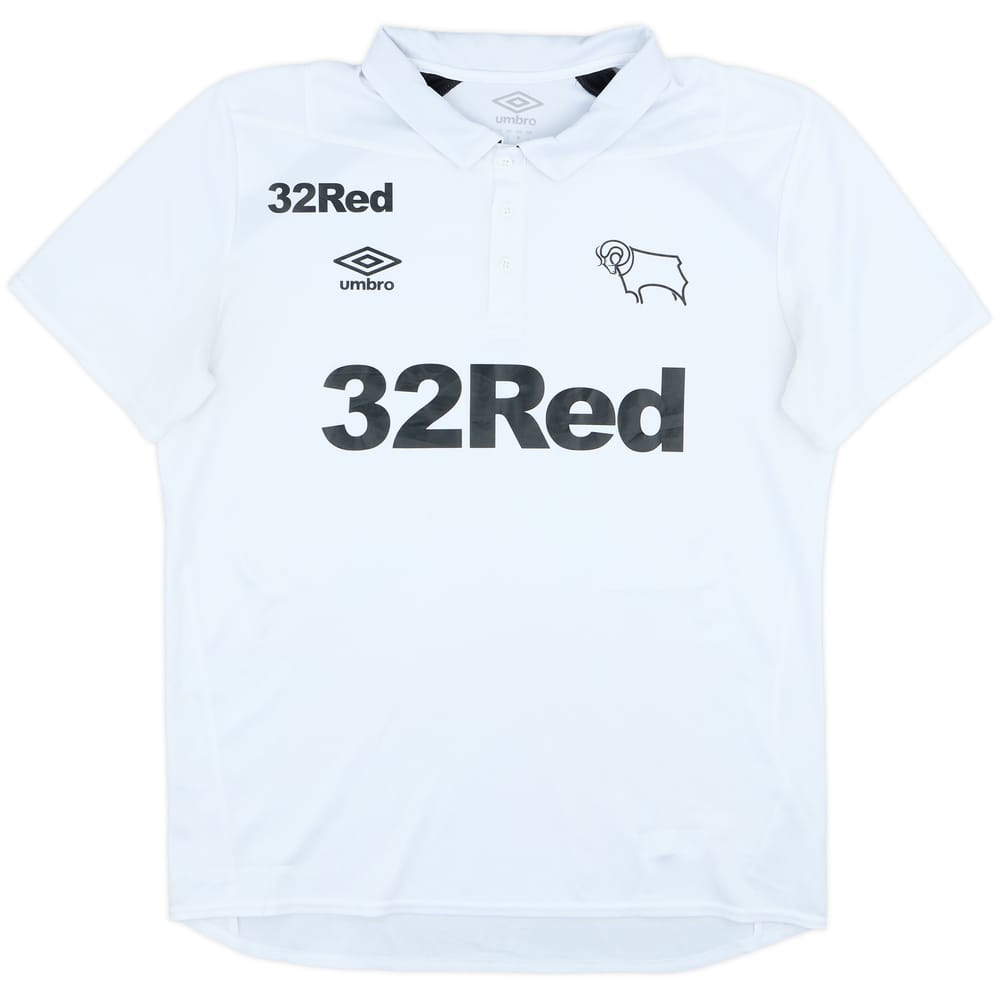 2018-19 Derby County Umbro Polo Shirt - 6/10 - (L)