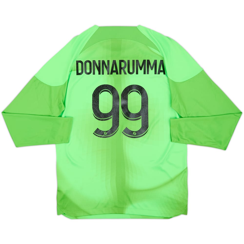 2022-23 Paris Saint-Germain GK Shirt Donnarumma #99 - 8/10 - (S)