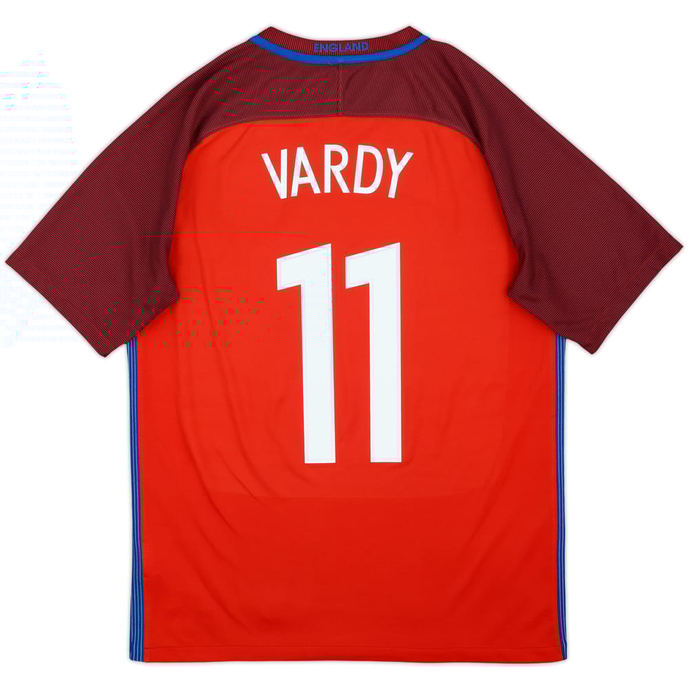 2016-17 England Away Shirt Vardy #11 - 8/10 - (M)