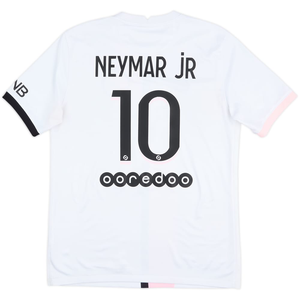 Camiseta de visitante del Paris Saint-Germain 2021-22 Neymar Jr #10 - 7/10 - (M)