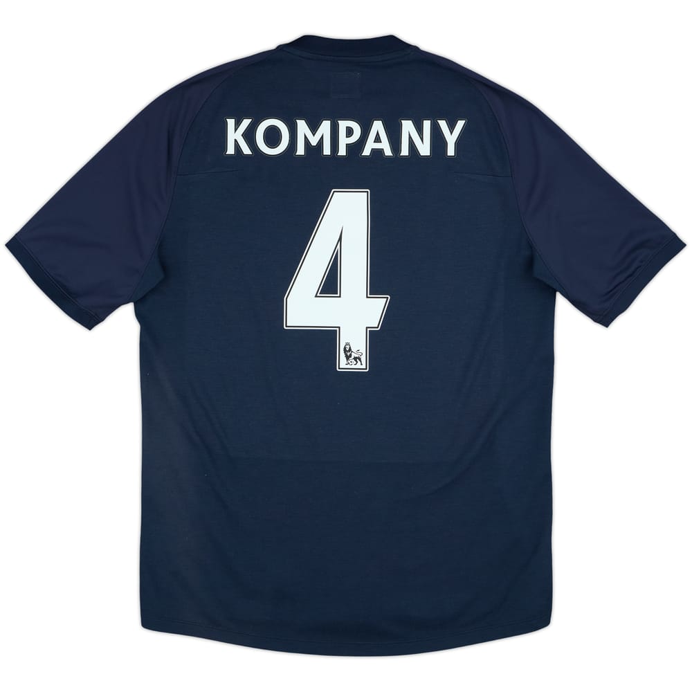 2010-12 Manchester City Away Shirt Kompany #4 - 7/10 - (L)