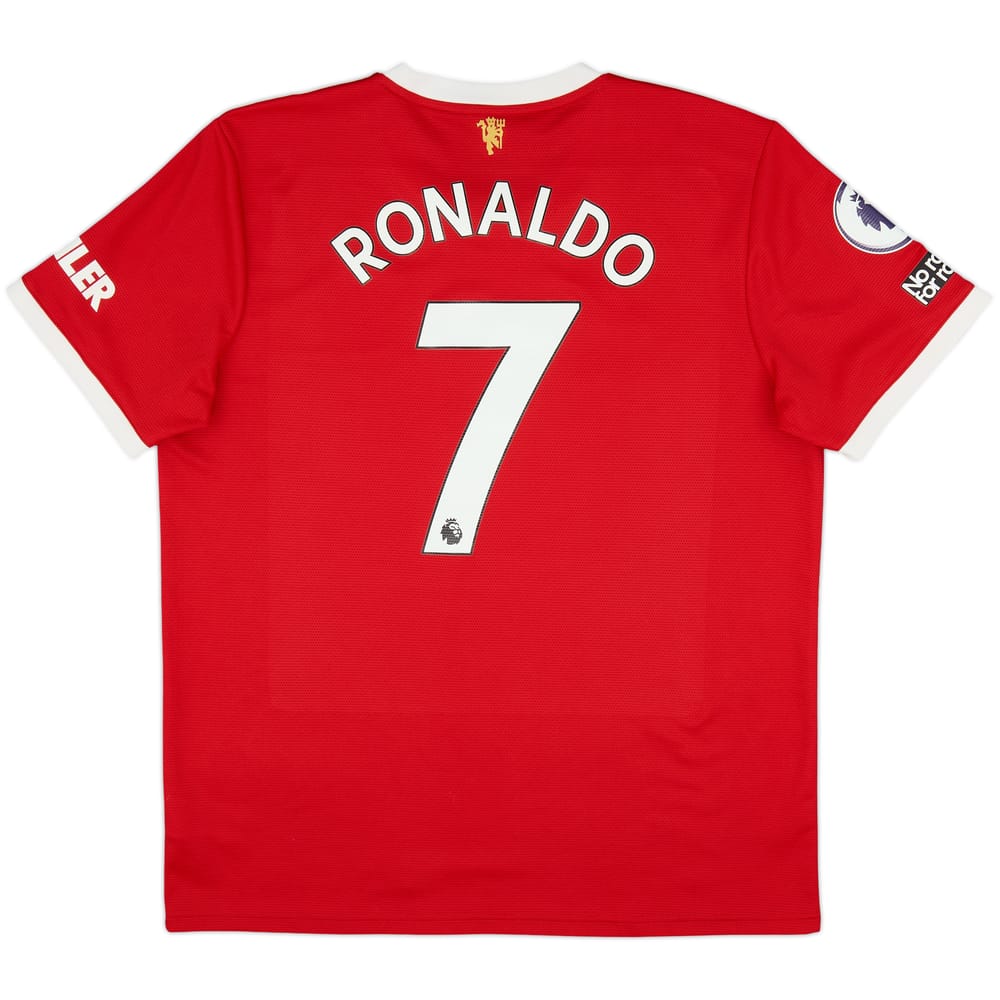 2021-22 Manchester United Home Shirt Ronaldo #7 - 8/10 - (XL)