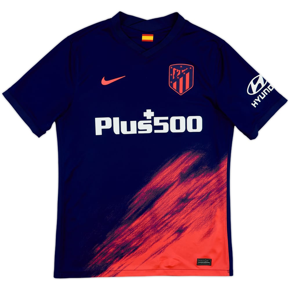 2021-22 Atletico Madrid Away Shirt - 6/10 - (M)