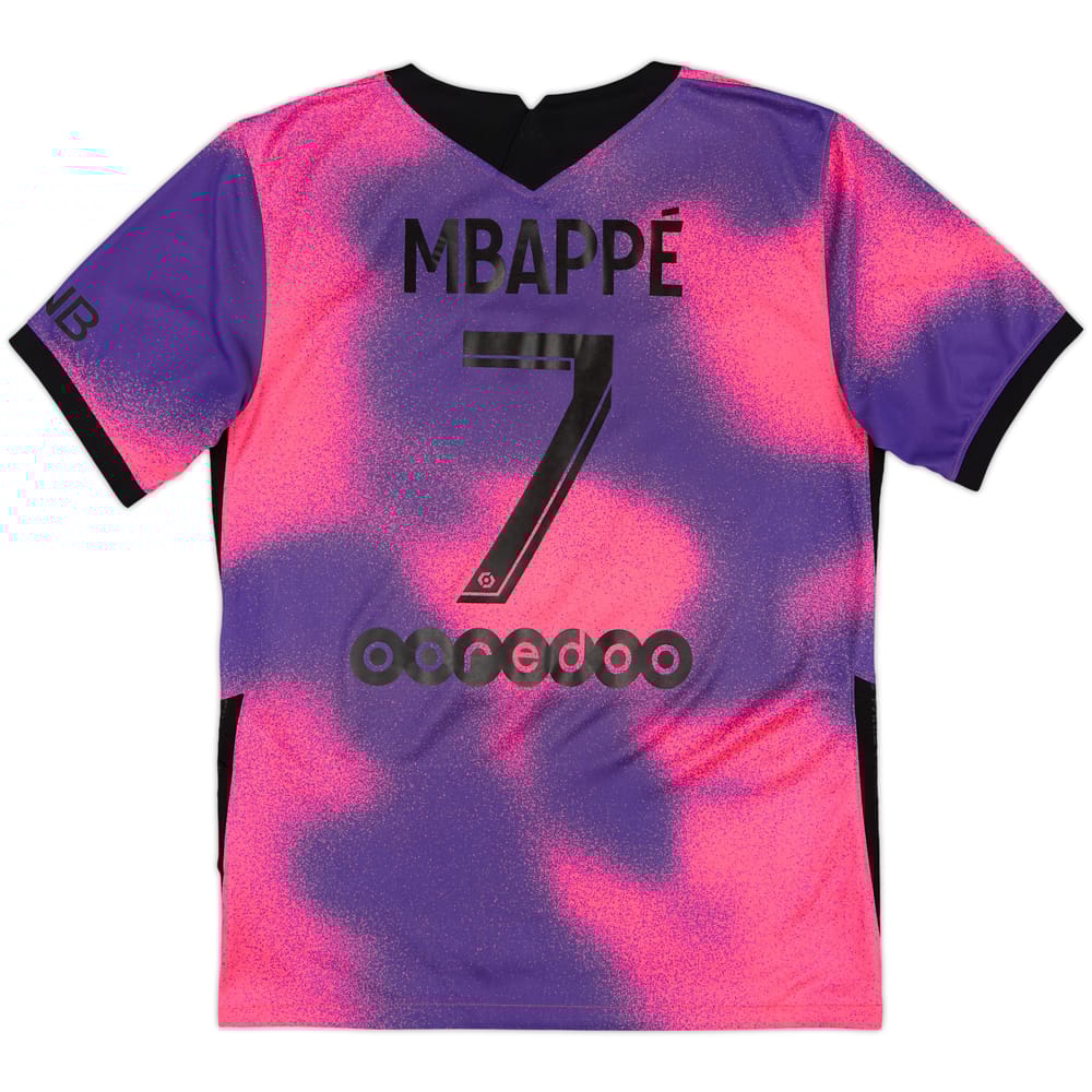 2020-21 Paris Saint-Germain Fourth Shirt Mbappe #7 - 9/10 - (S)