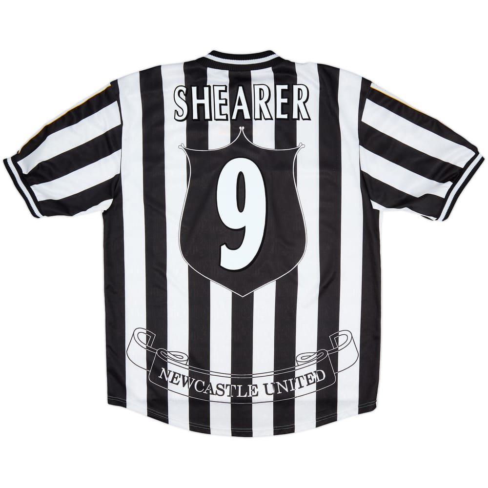 1997-99 Newcastle Home Shirt Shearer #9 - 8/10 - (XL)