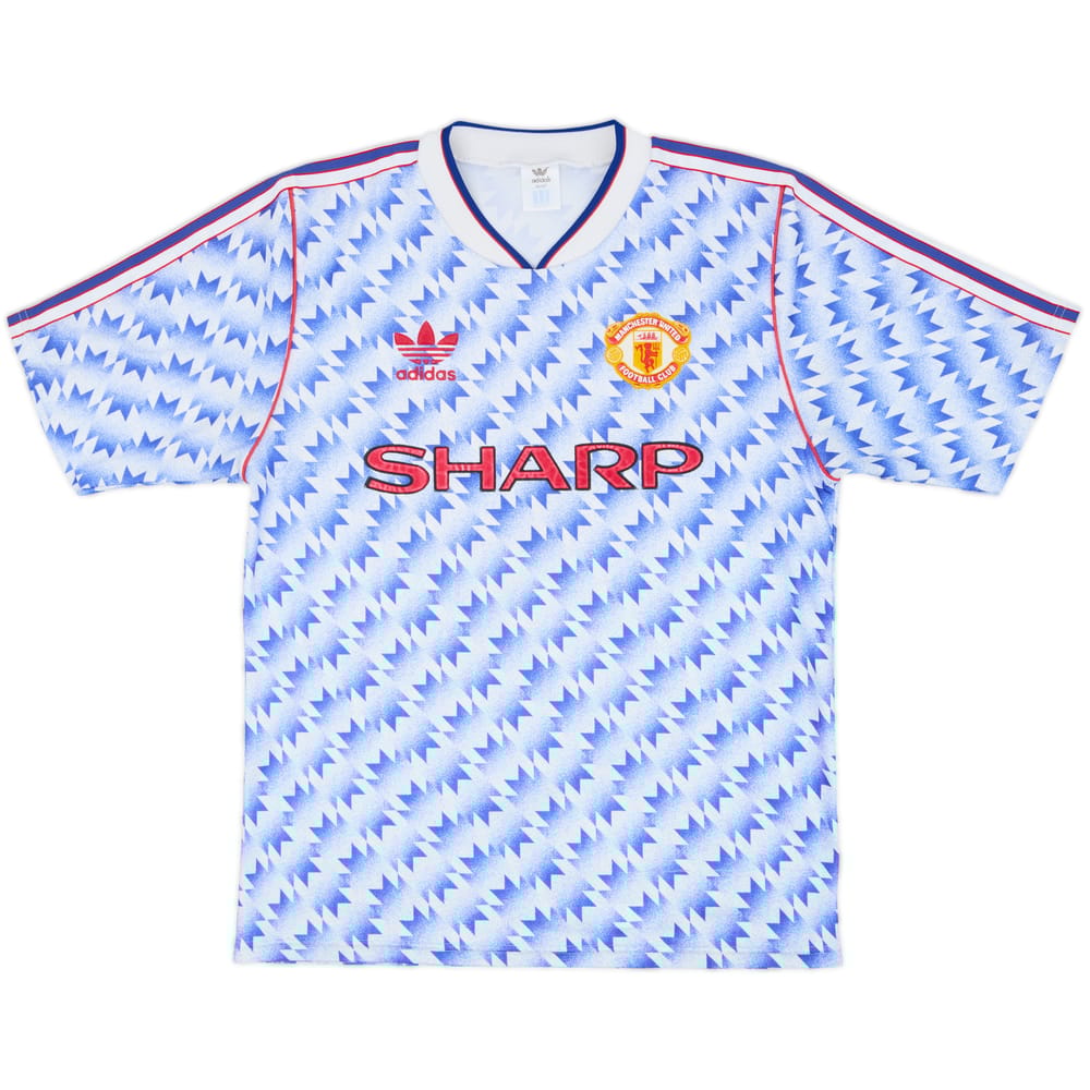 1990-92 Manchester United Away Shirt - 8/10 - (M)