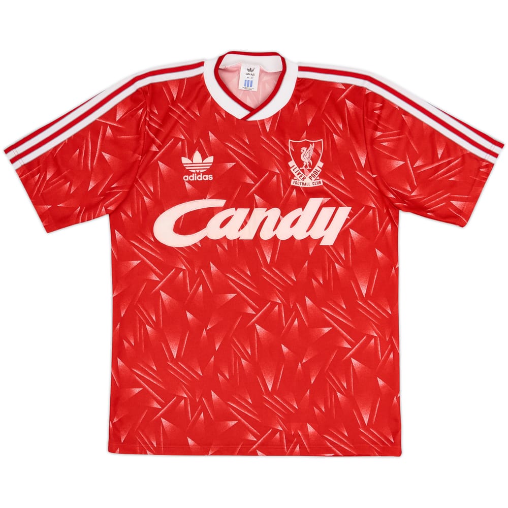 1989-91 Liverpool Camiseta Local - 8/10 - (S/M)