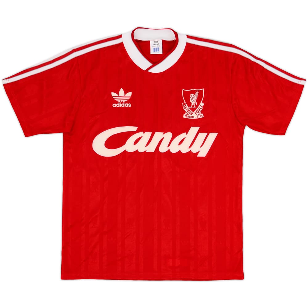 1988-89 Liverpool Home Shirt - 6/10 - (M)