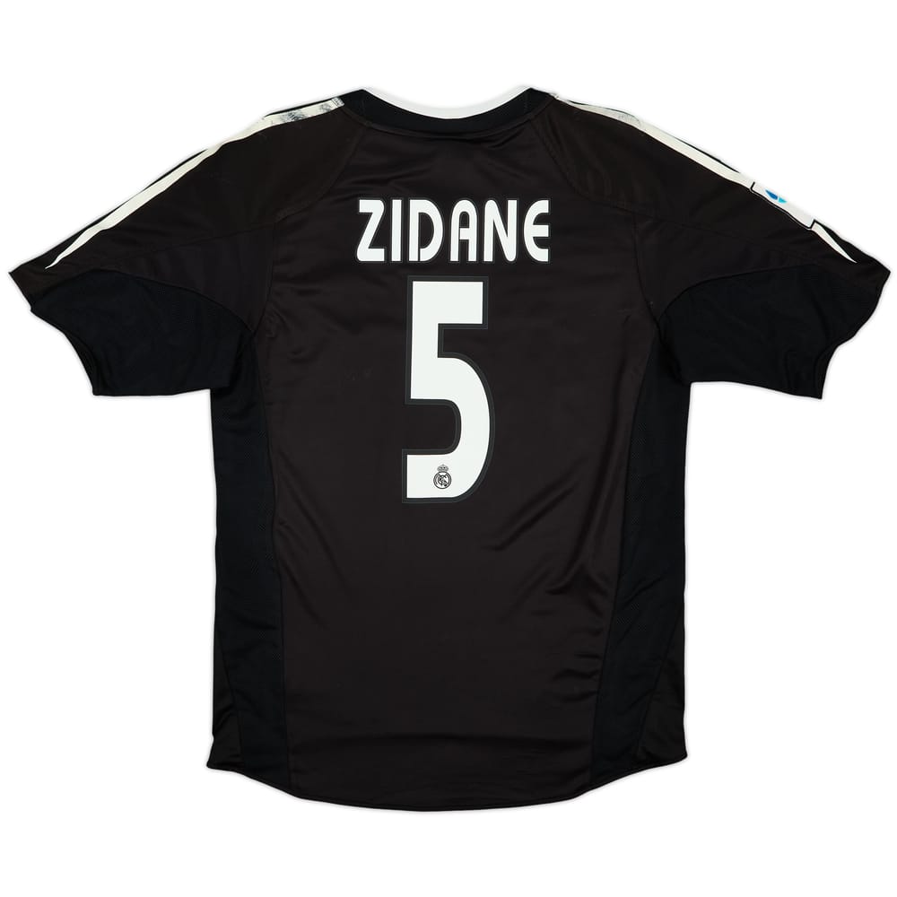 2004-05 Real Madrid Away Shirt Zidane #5 - 7/10 - (S)