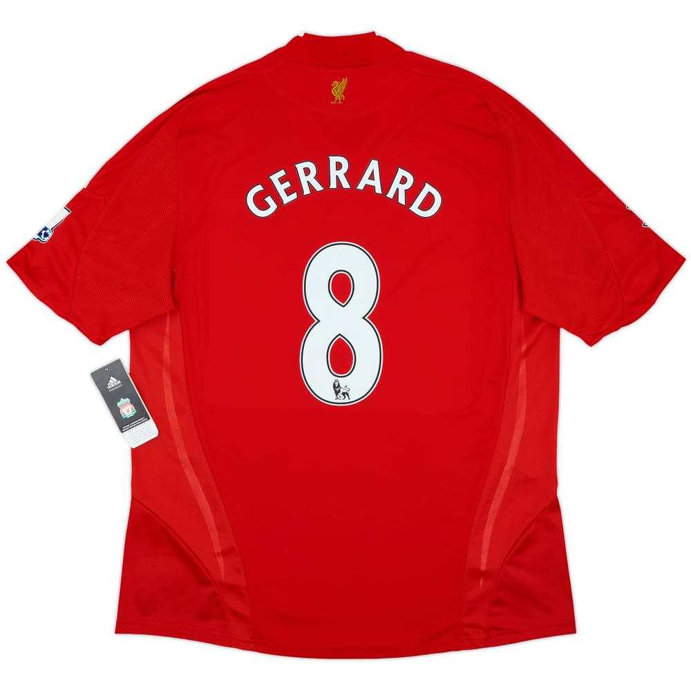 2008-10 Liverpool Home Shirt Gerrard #8 (XL)