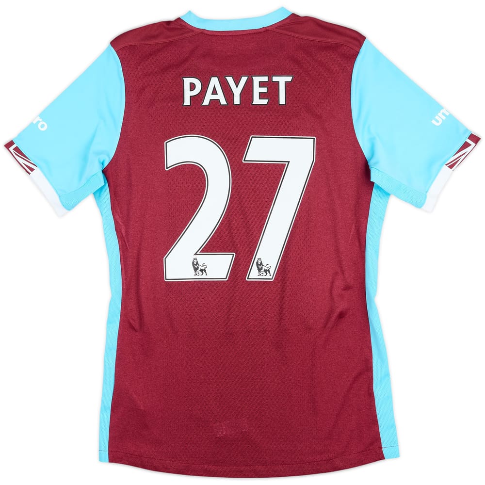 2016-17 West Ham Home Shirt Payet #27 - 8/10 - (S)