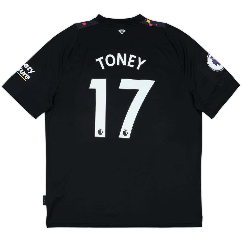 2022-23 Brentford Third Shirt Toney #17 (XXL)