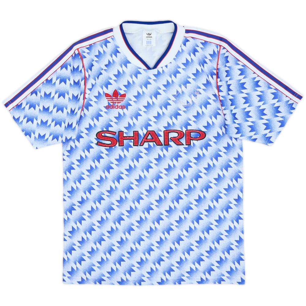 1990-92 Manchester United Away Shirt - 3/10 - (S)