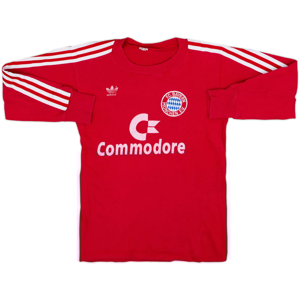 1984-89 Bayern Munich Home L/S Shirt - 7/10 - (S)