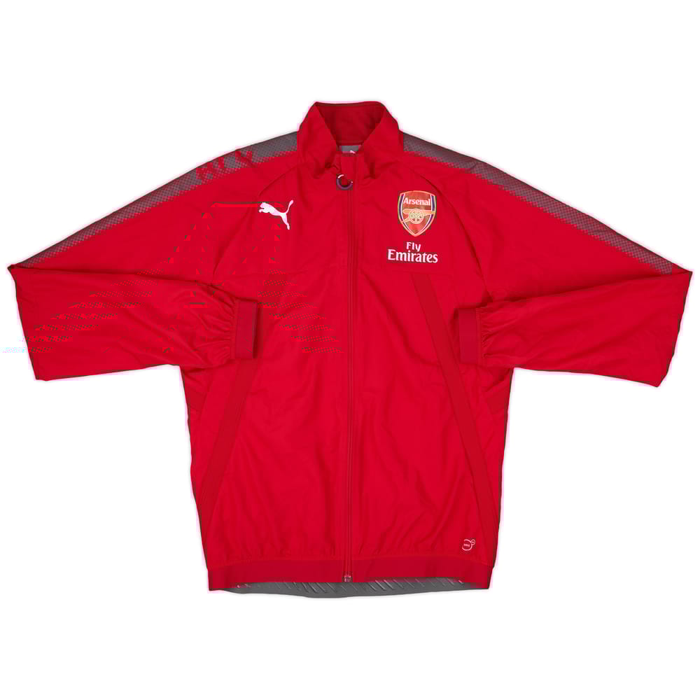 2017-18 Arsenal Puma Track Jacket - 7/10 - (L)