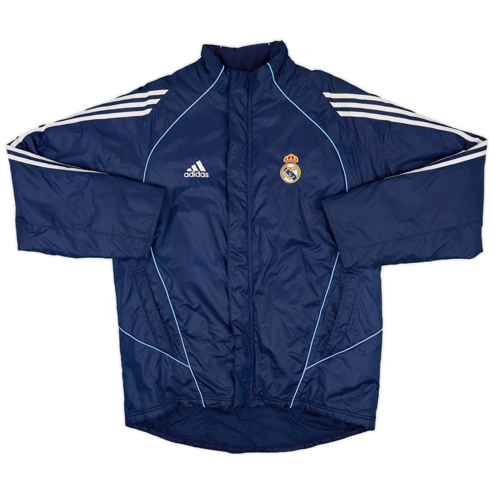 2005-06 Real Madrid adidas Padded Bench Coat - 8/10 - (M/L)