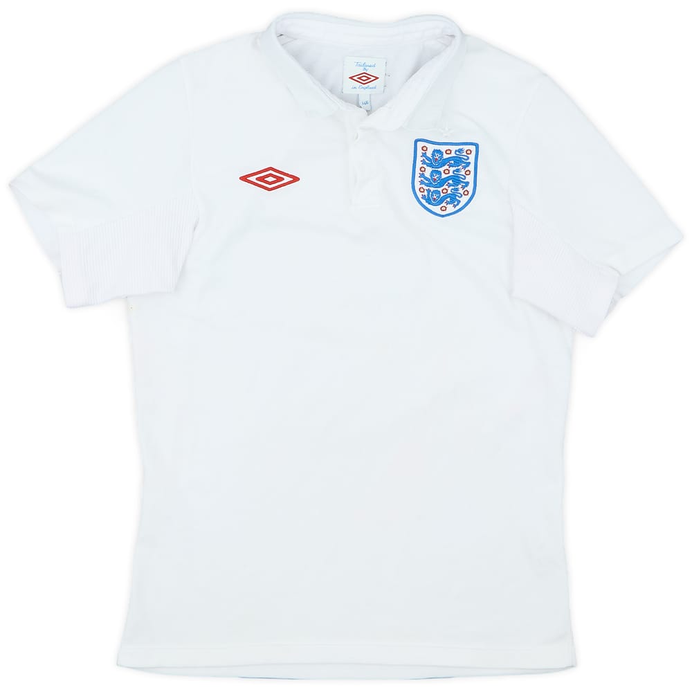 2009-10 England Home Shirt - 6/10 - (M.Boys)