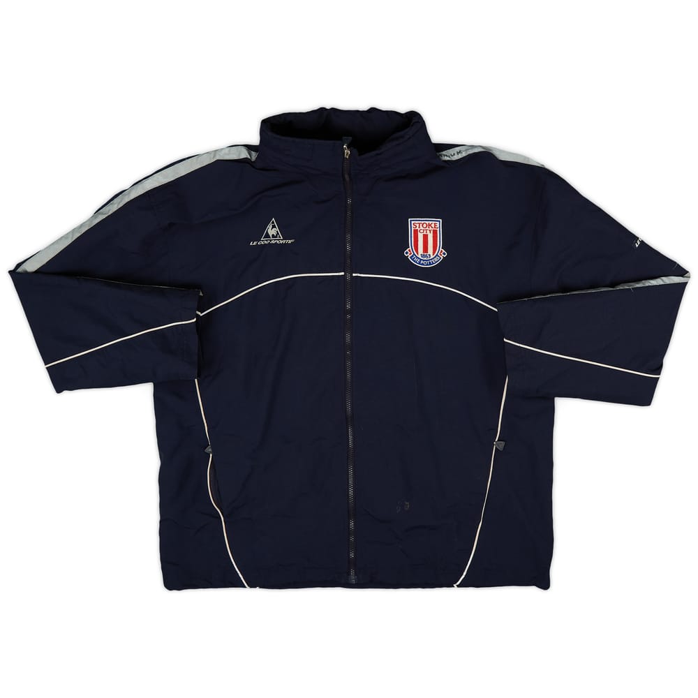 2009-10 Stoke City Le Coq Sportif Padded Bench Coat - 5/10 - (XL)